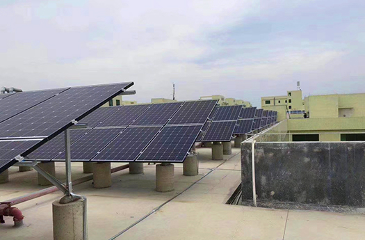 Sistem tenaga surya On-Grid 100KW untuk pabrik pabrik di Tiongkok