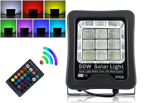 Lampu sorot LED RGB