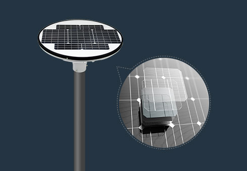 Lampu Solar Ground bulat