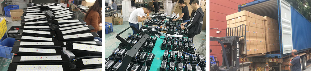 Produksi lampu banjir LED Modular yang dapat disesuaikan (TGD03)