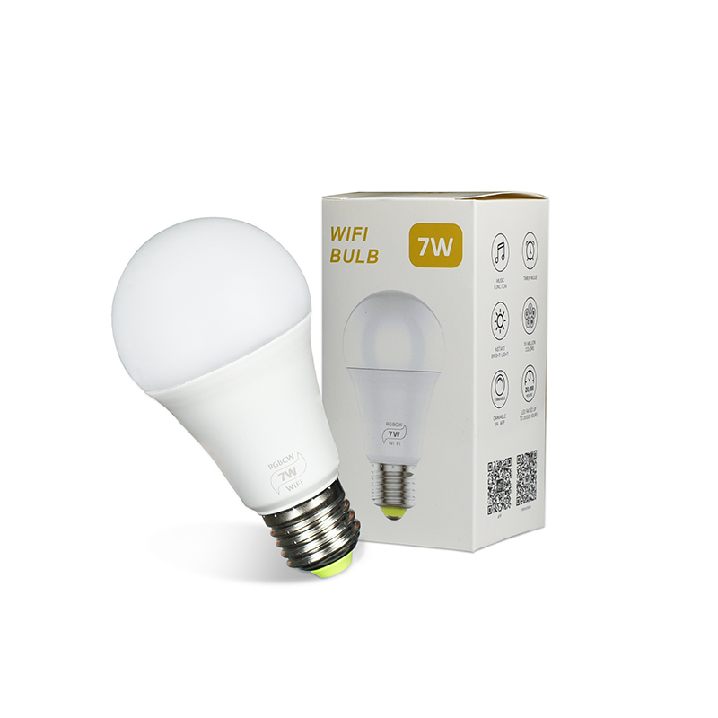 AN-OBL10-WF-7W lampu bohlam LED bisa diredupkan pintar (OBL10-WF)