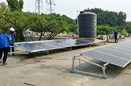 Proyek sistem tenaga surya 20kW untuk Restoran di Indonesia