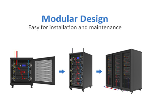 Desain Modular, mudah untuk instalasi dan pemeliharaan.
