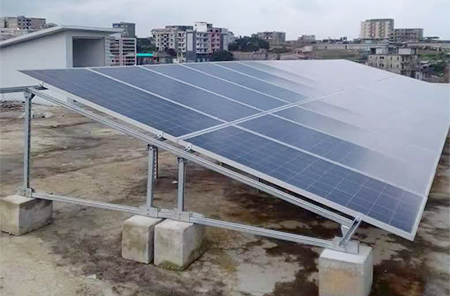 Sistem tenaga surya Off-grid Cote d'Ivoire 10KW