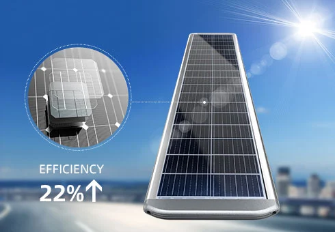 Panel surya monokristalin Grade A panel surya monokristalin berkualitas tinggi, pengisian darurat> 21%. Panjang Umur, tahan air, tahan debu, 25 tahun masa pakai.