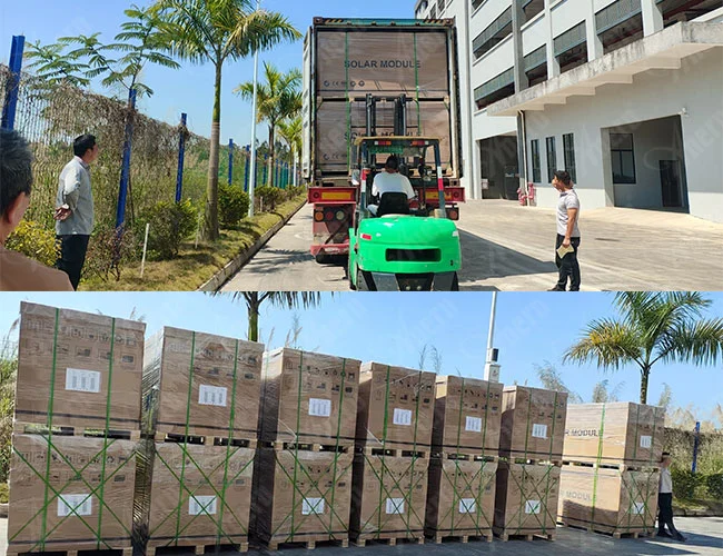 Panel surya bifacial mono Anero
