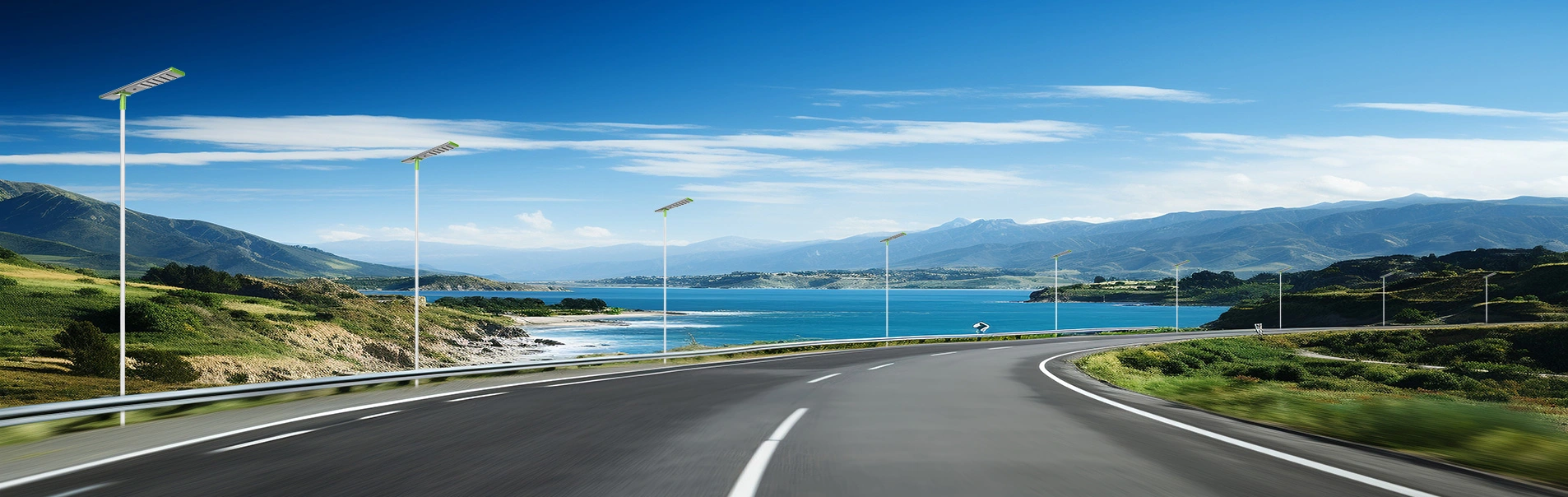 Lampu Jalan tenaga surya dapat disesuaikan