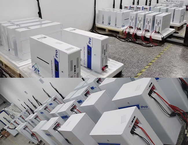 dinding dudukan baterai litium