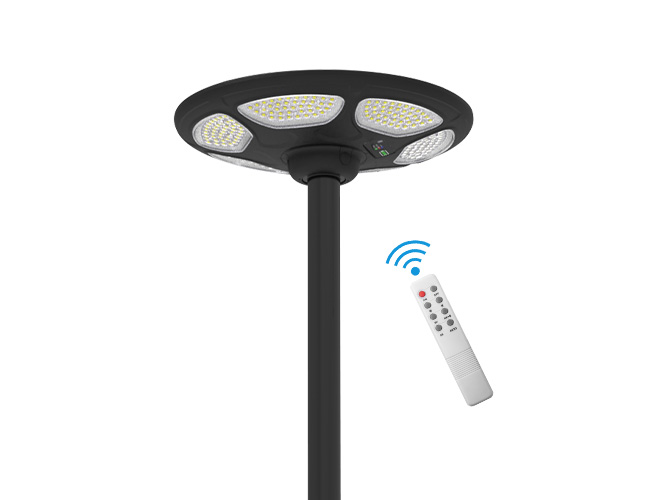 Lampu surya taman bulat