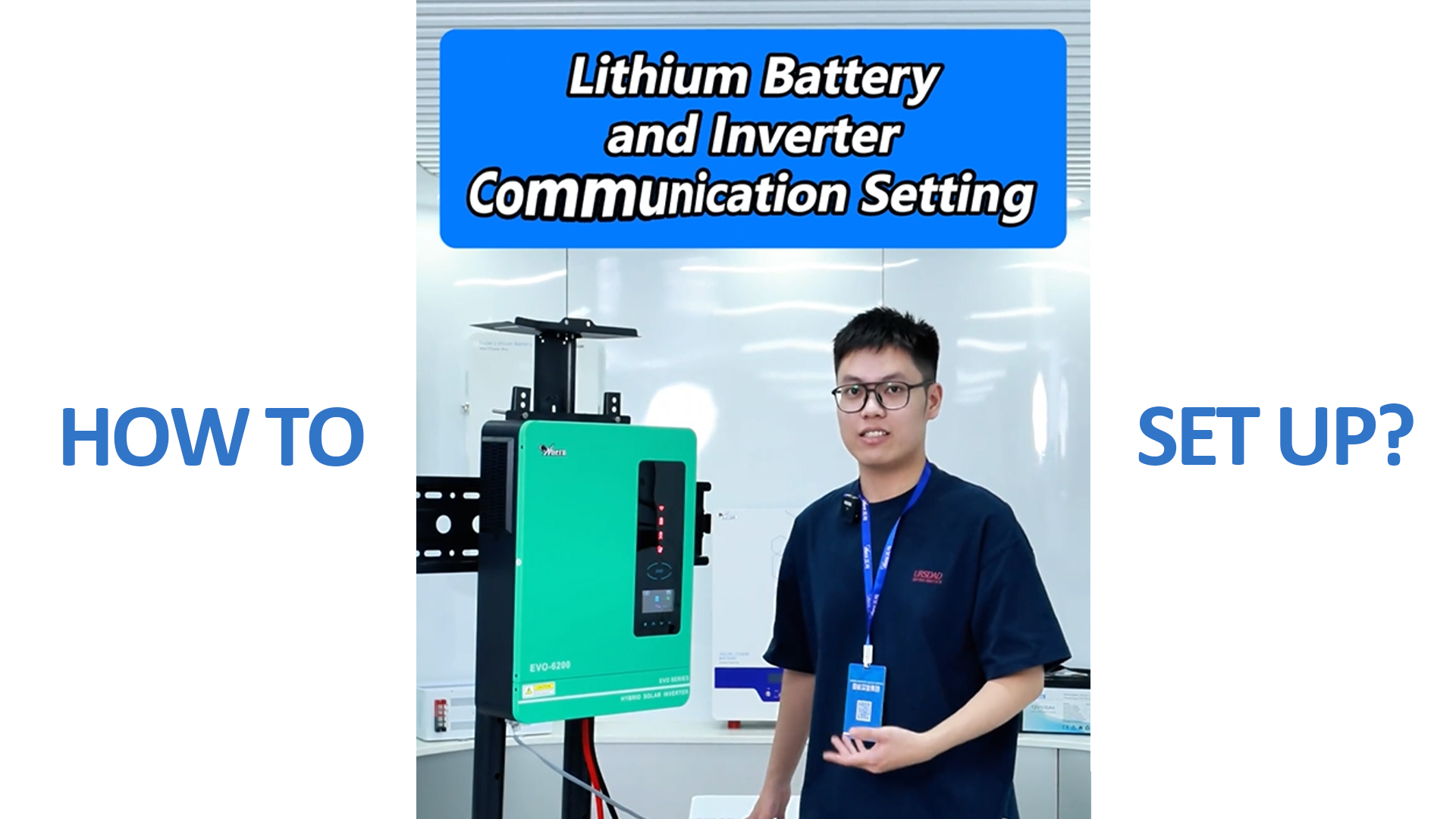 Bagaimana cara berkomunikasi dengan baterai litium dan Inverter?