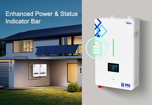 Bilah indikator baru menyediakan tampilan status daya yang lebih intuitif dan terperinci, memastikan pengguna selalu diberi tahu.