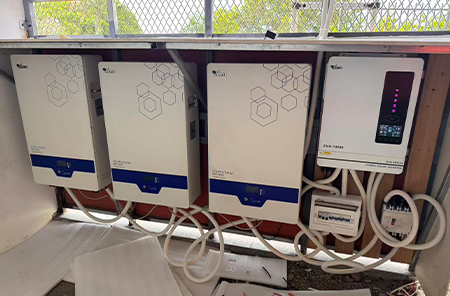 7 set sistem tenaga surya 10,2 KW di Kepulauan Solomon