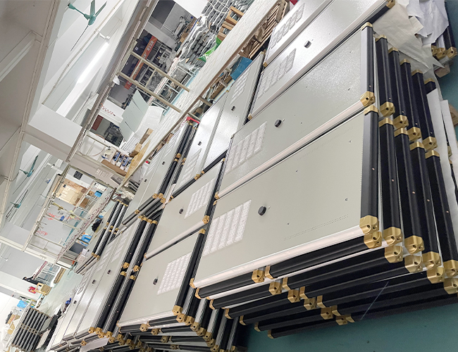 Lampu Jalan tenaga surya, 60W 80W 100W 120W 150W 200W 250W semua dalam satu