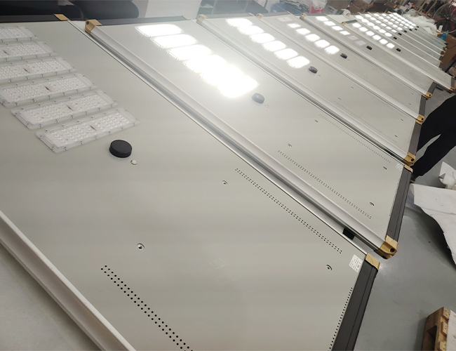 Lampu Jalan tenaga surya, 60W 80W 100W 120W 150W 200W 250W semua dalam satu